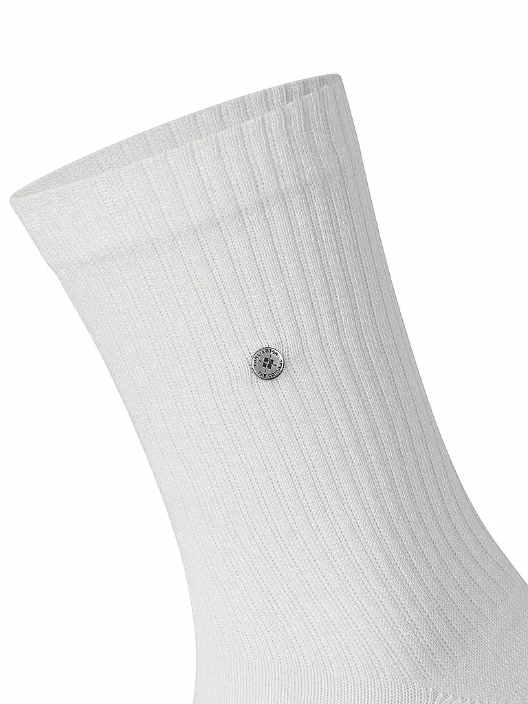 BURLINGTON | Herren Socken BOND STREET 40-46 white | weiss