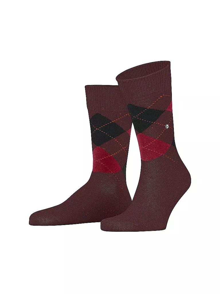 BURLINGTON | Herren Socken DUNDEE 40-46 merlot | dunkelrot