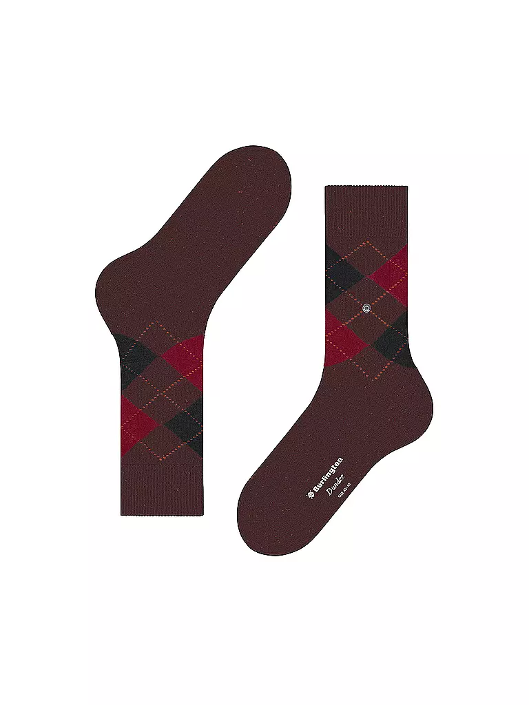 BURLINGTON | Herren Socken DUNDEE 40-46 merlot | dunkelblau