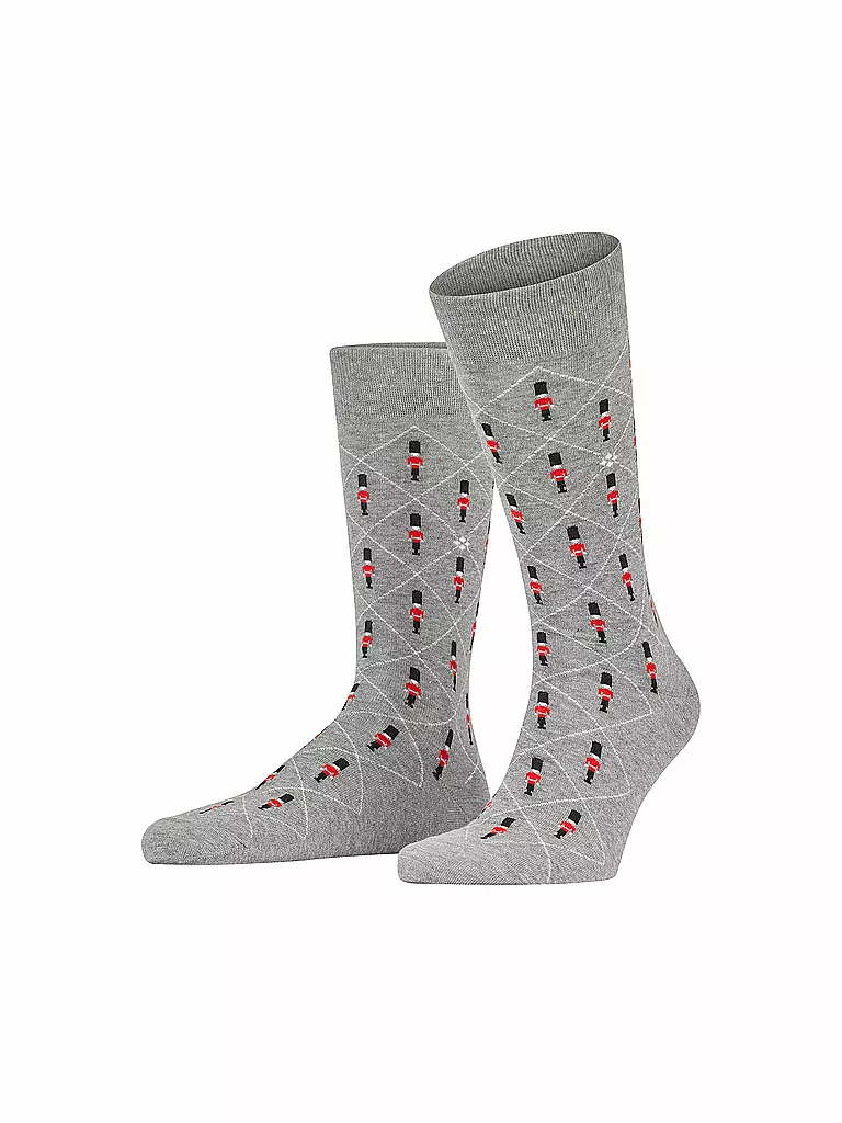 BURLINGTON | Herren Socken GUARD 40-46 light grey | hellgrau