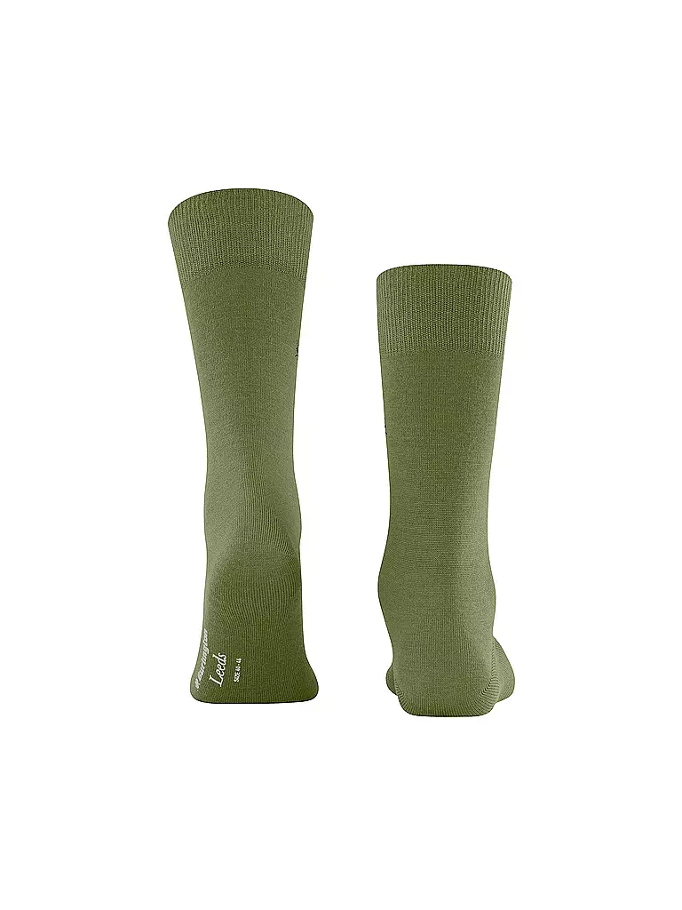 BURLINGTON | Herren Socken LEEDS 40-46 cactus | dunkelblau