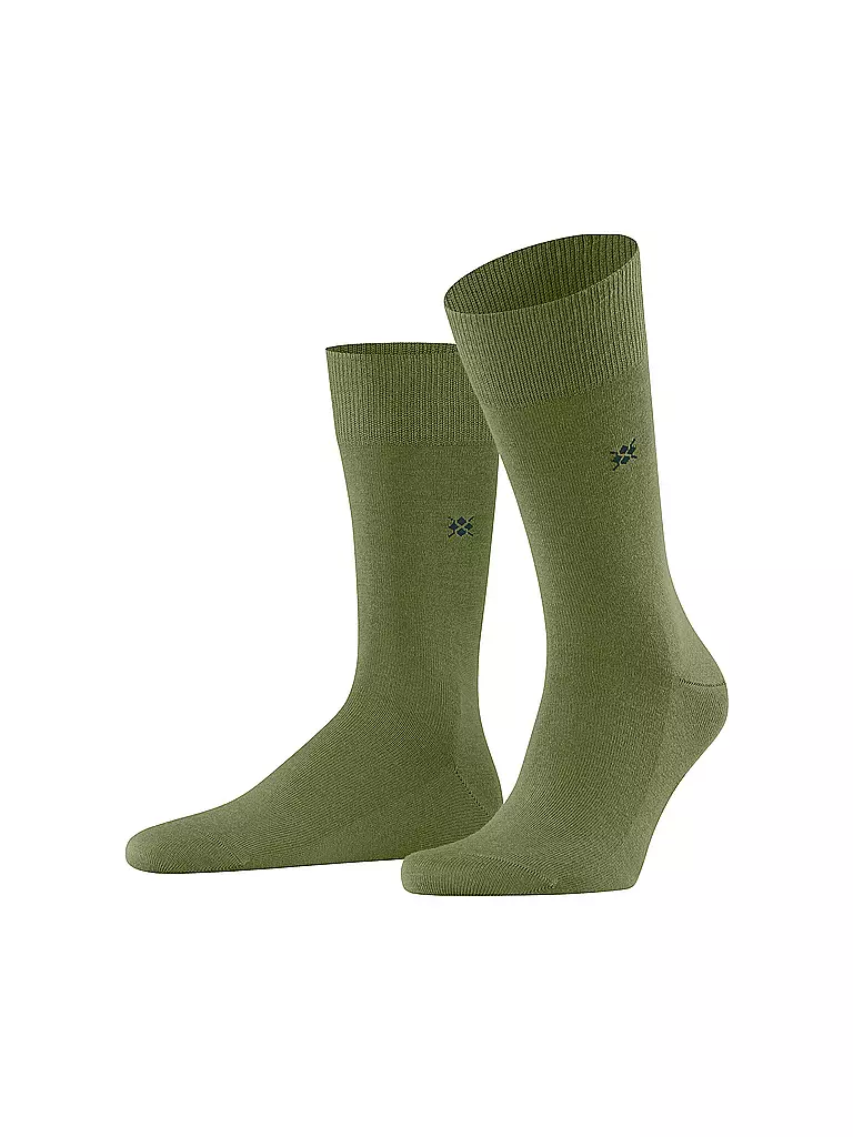 BURLINGTON | Herren Socken LEEDS 40-46 cactus | grün