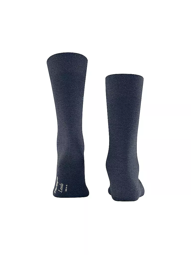 BURLINGTON | Herren Socken LEEDS 40-46 dark blue mel | grün