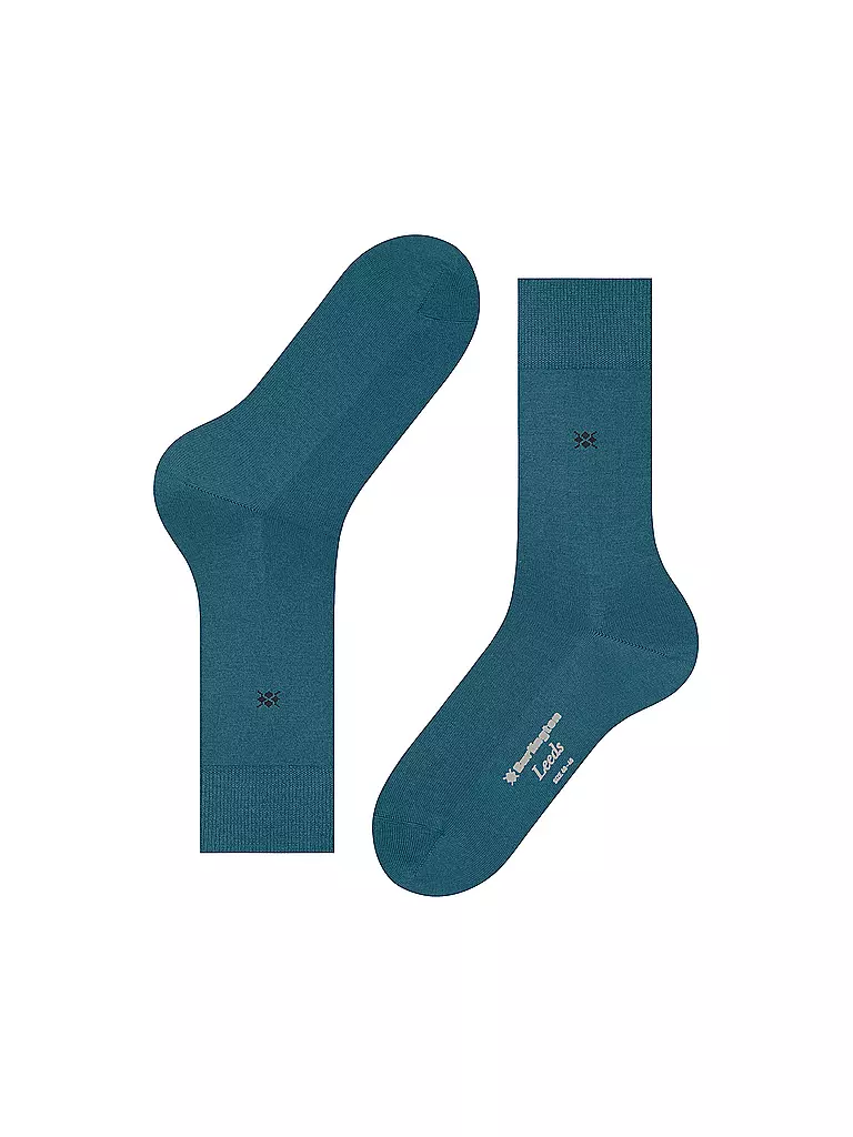 BURLINGTON | Herren Socken LEEDS 40-46 lagoon | grün