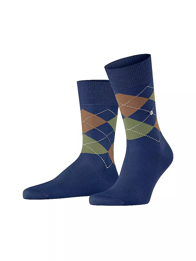 BURLINGTON | Herren Socken MANCHESTER 40-46 nblue / pacific | blau