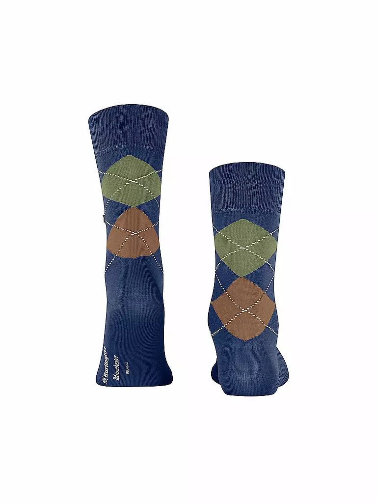 BURLINGTON | Herren Socken MANCHESTER 40-46 nblue / pacific | grün