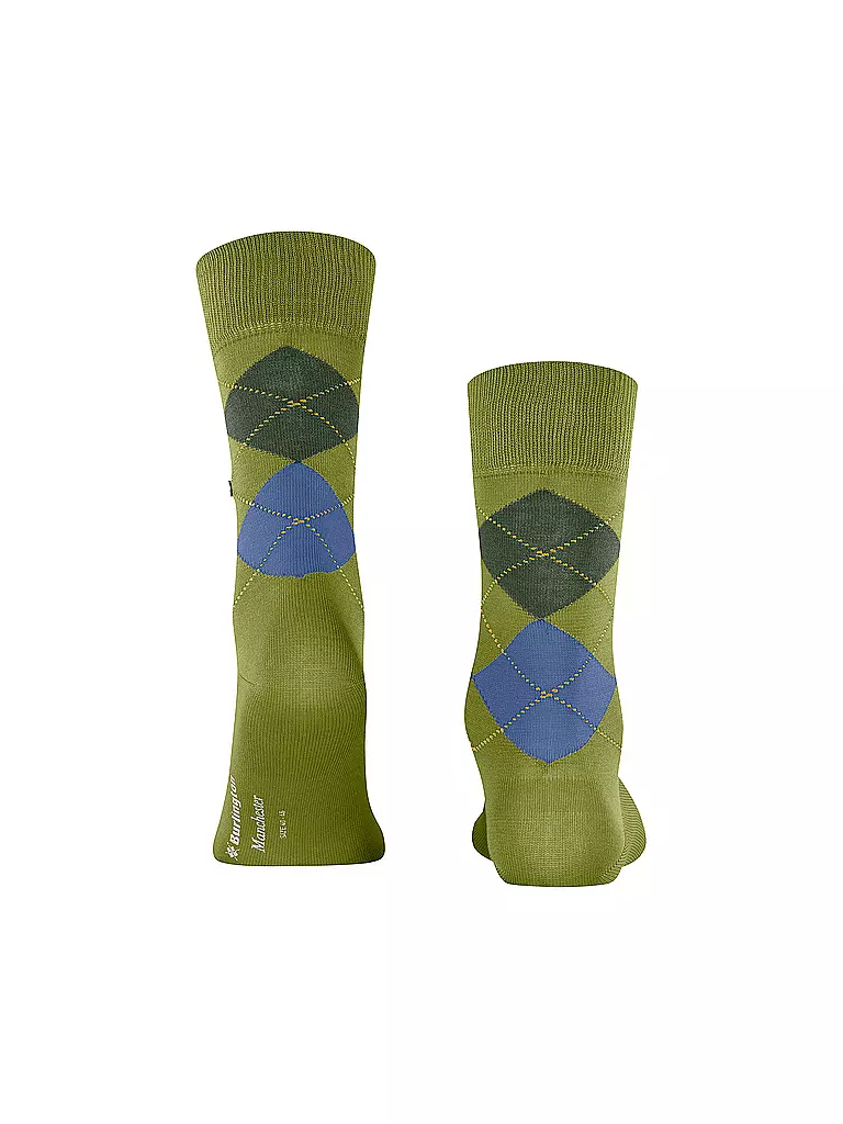 BURLINGTON | Herren Socken MANCHESTER jungle | dunkelrot