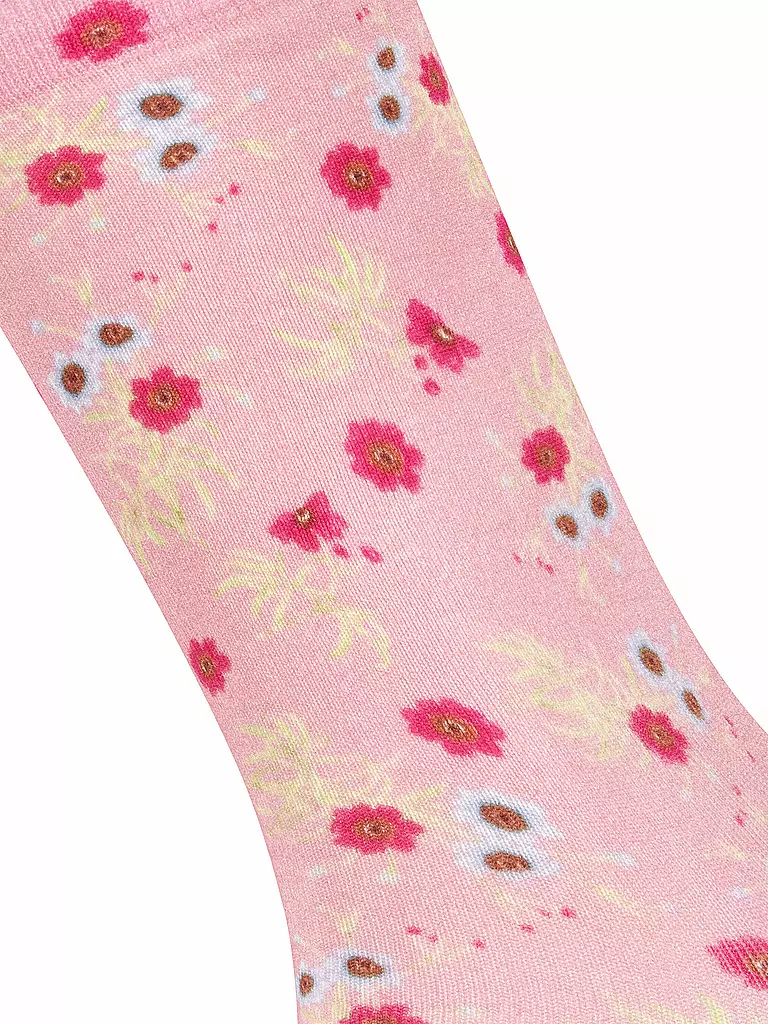 BURLINGTON | Socken FLORAL ROMANCE 36-41 powder pink | rosa