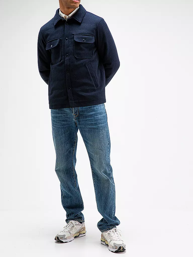 BUTCHER OF BLUE | Overshirt NORBU | dunkelblau