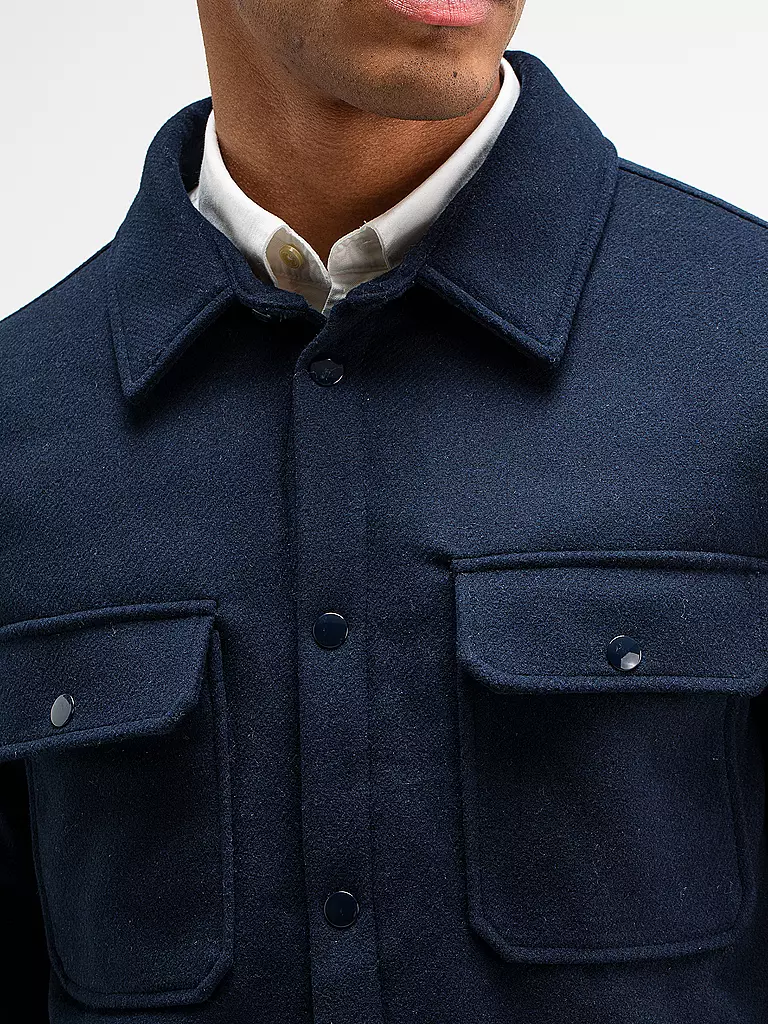 BUTCHER OF BLUE | Overshirt NORBU | dunkelblau