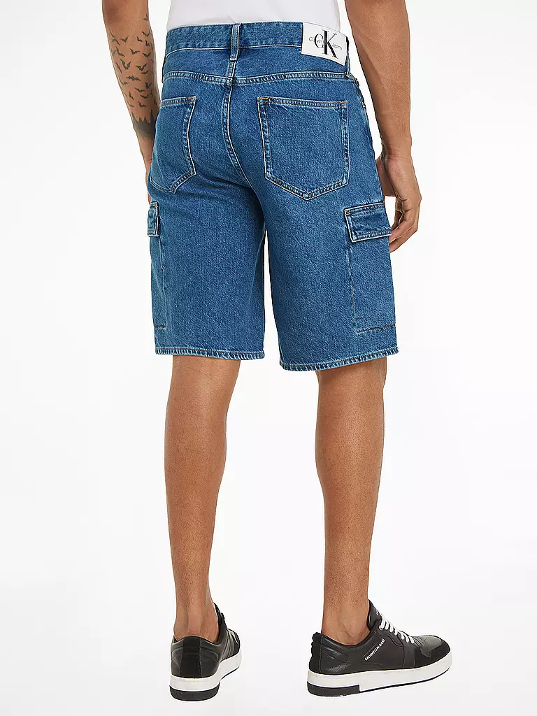 CALVIN KLEIN JEANS | Jeansshorts  | blau