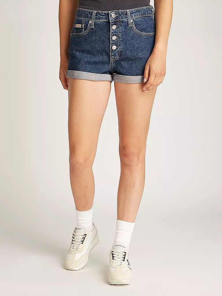 CALVIN KLEIN JEANS | Jeansshorts  | blau