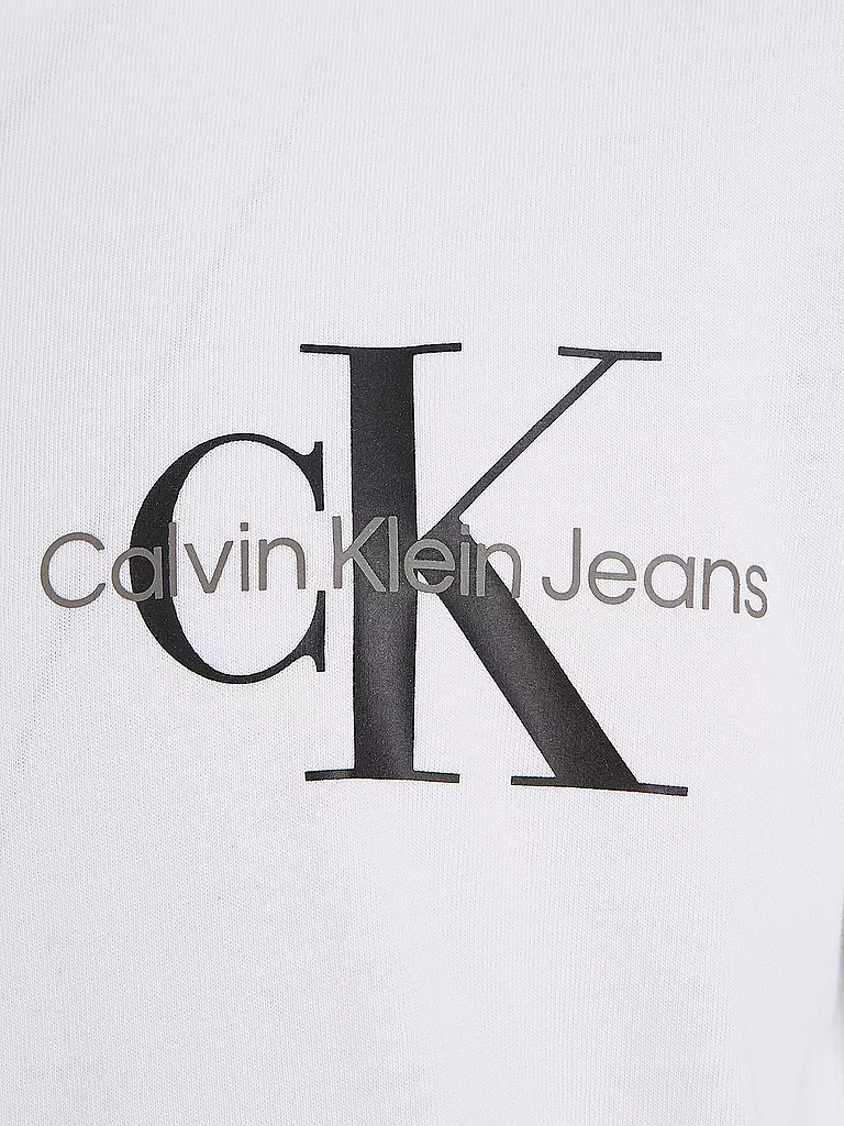 CALVIN KLEIN JEANS | Jungen Langarmshirt | weiss