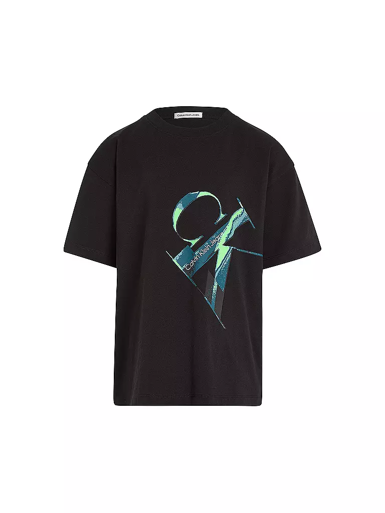 CALVIN KLEIN JEANS | Jungen T-Shirt  | schwarz