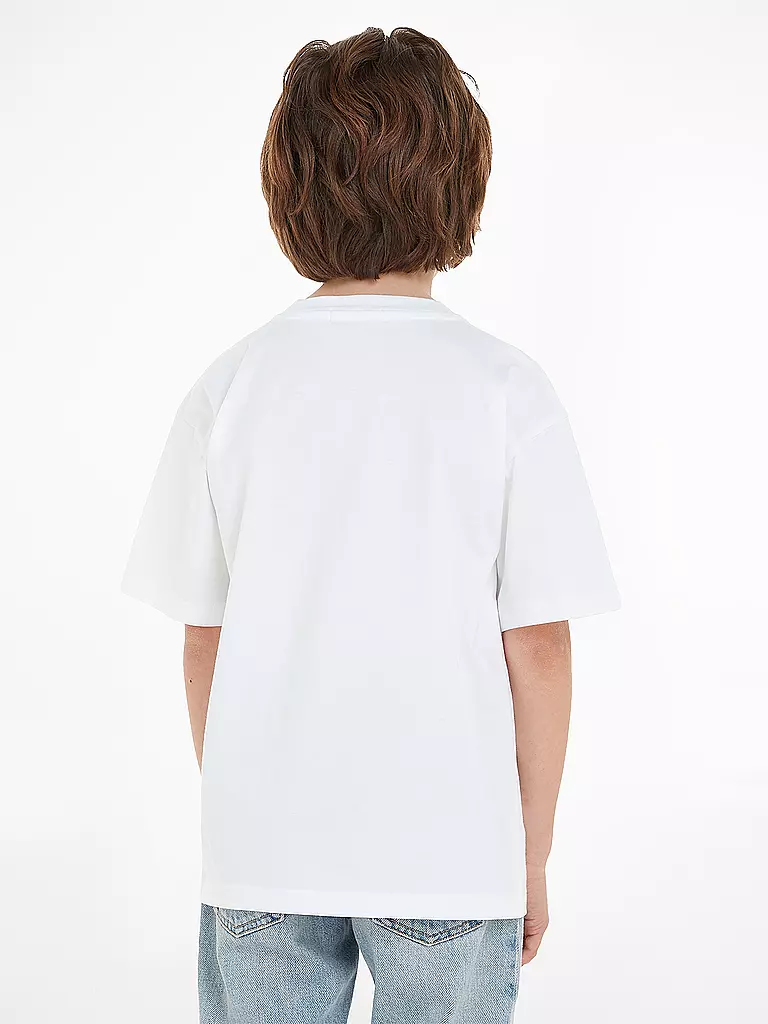 CALVIN KLEIN JEANS | Jungen T-Shirt  | weiss