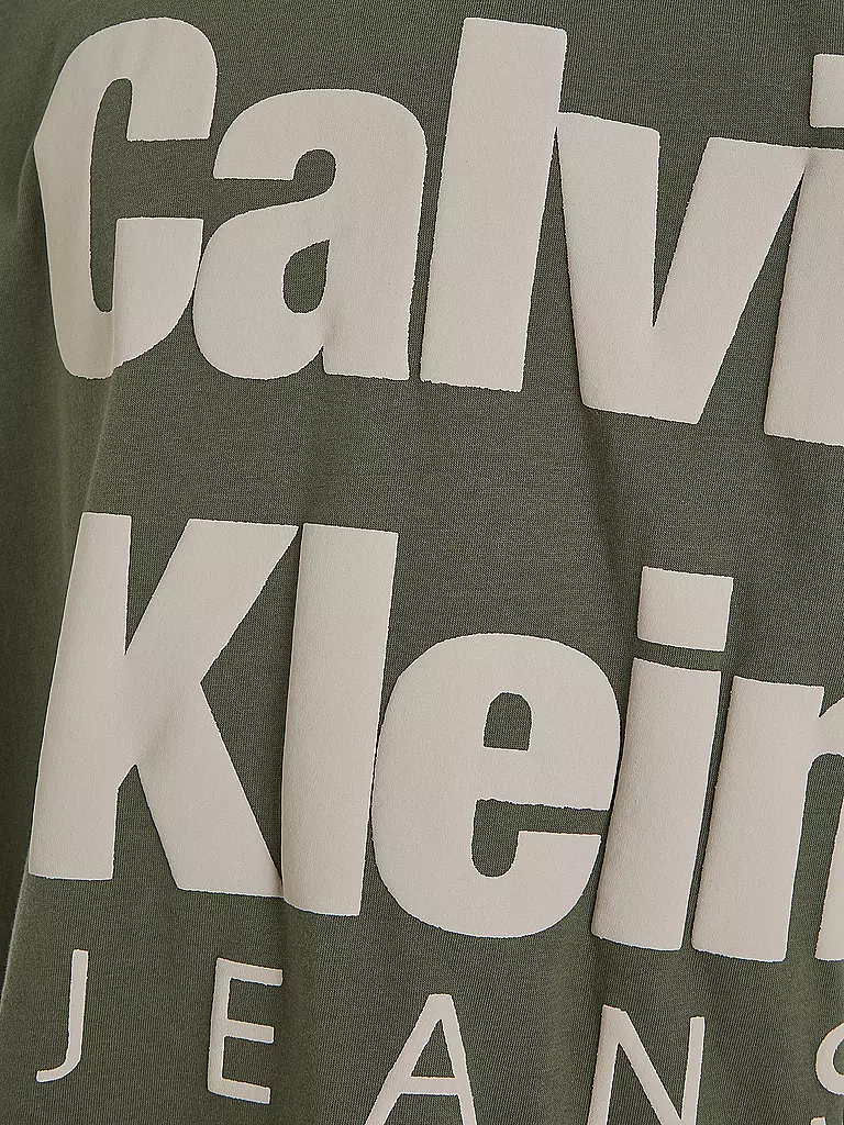 CALVIN KLEIN JEANS | Jungen T-Shirt | dunkelgrün