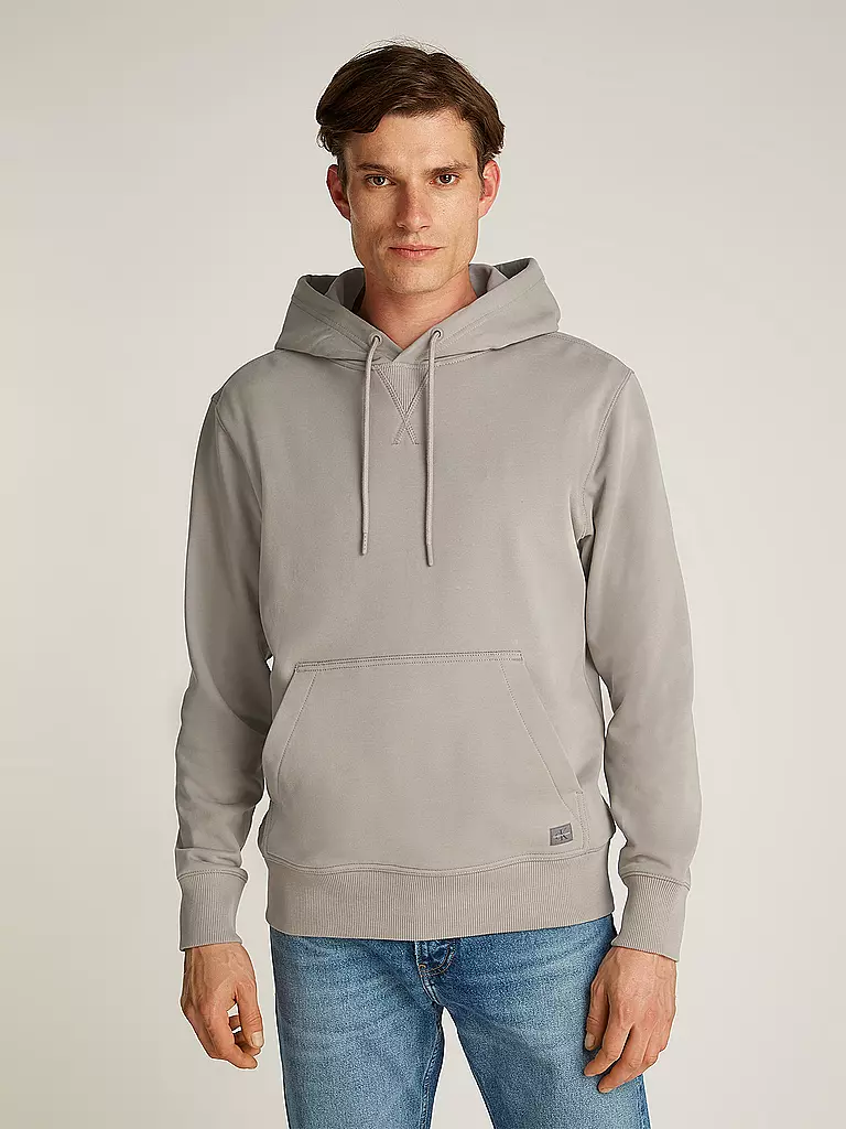 CALVIN KLEIN JEANS | Kapuzensweater  - Hoodie | grau