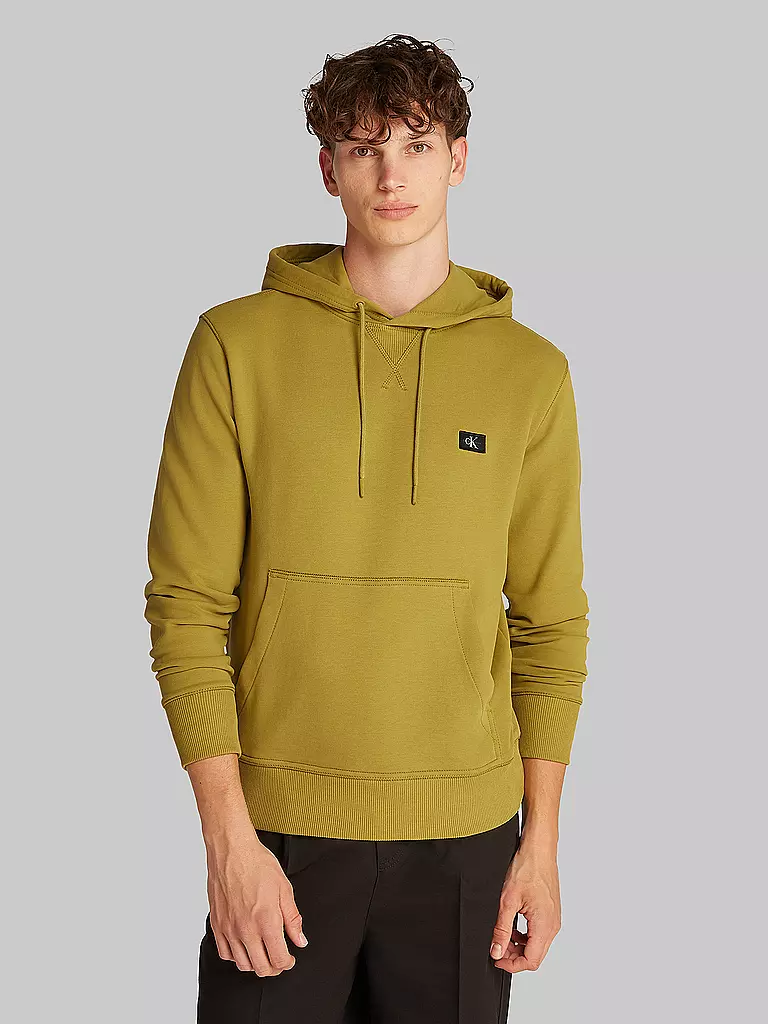 CALVIN KLEIN JEANS | Kapuzensweater  - Hoodie | grün