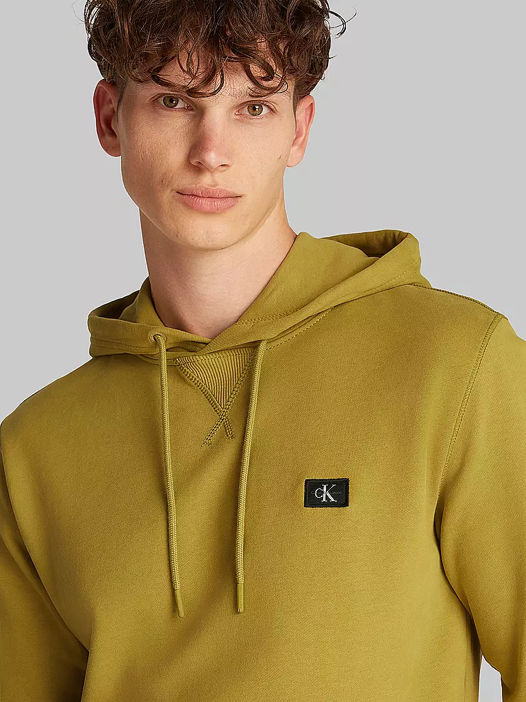 CALVIN KLEIN JEANS | Kapuzensweater  - Hoodie | grün