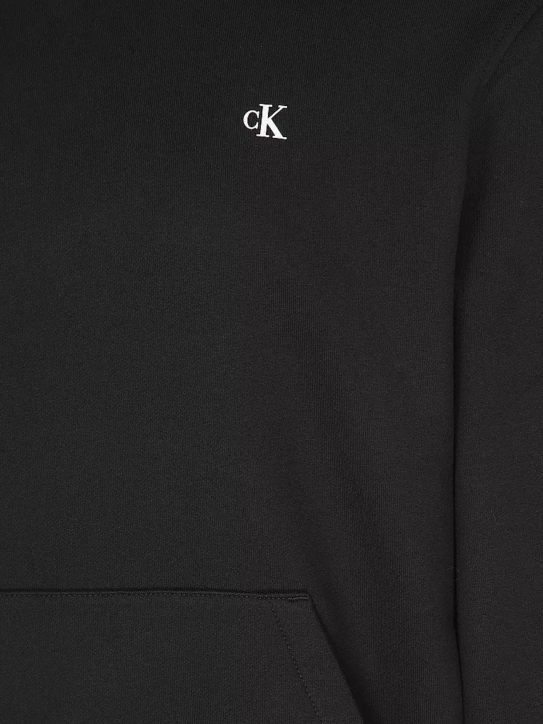 CALVIN KLEIN JEANS | Kapuzensweater - Hoodie  | schwarz