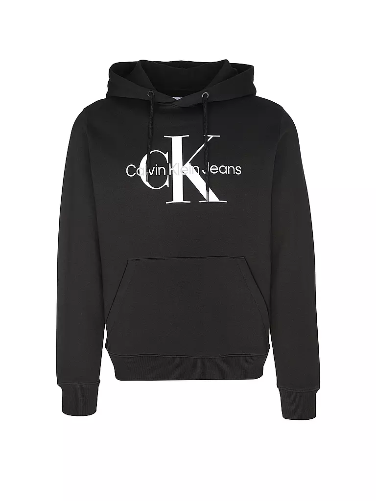 CALVIN KLEIN JEANS | Kapuzensweater - Hoodie | schwarz