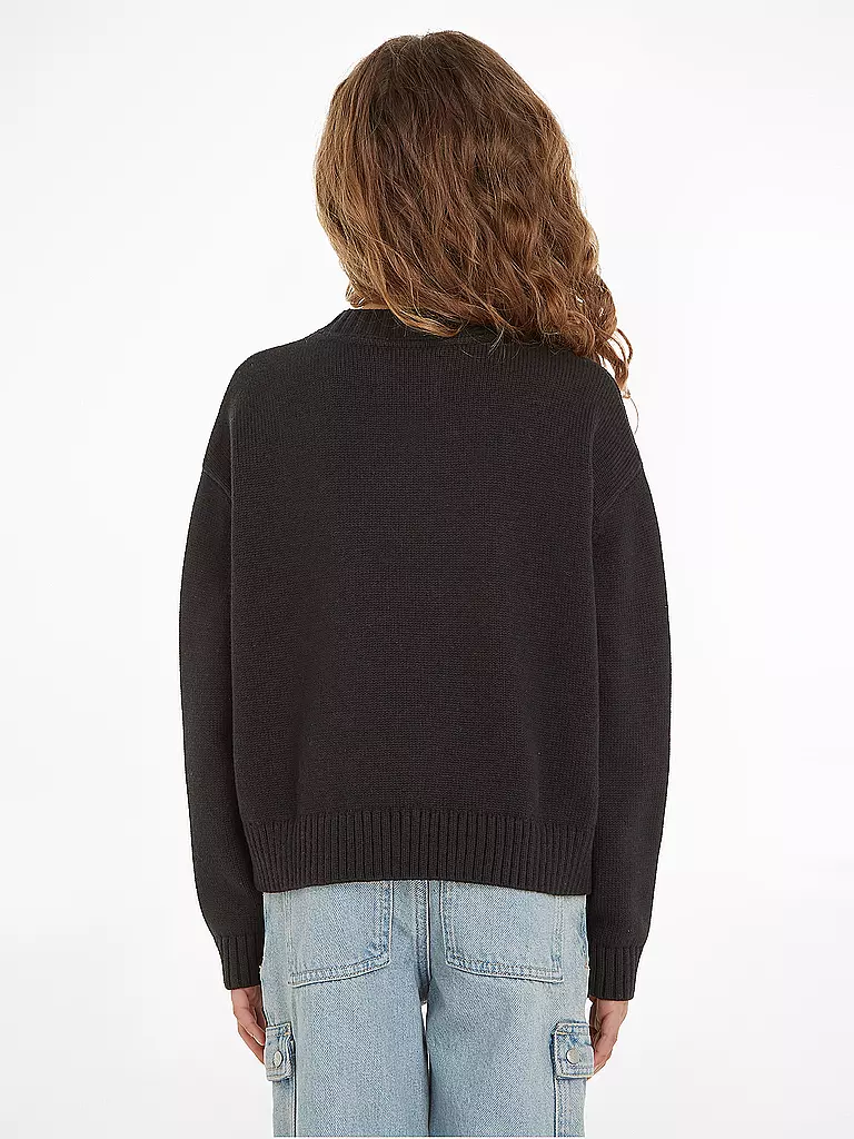 CALVIN KLEIN JEANS | Mädchen Pullover  | schwarz