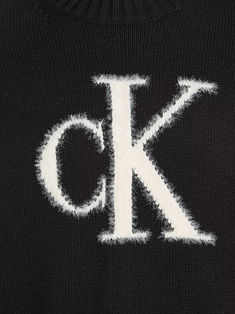 CALVIN KLEIN JEANS | Mädchen Pullover  | schwarz