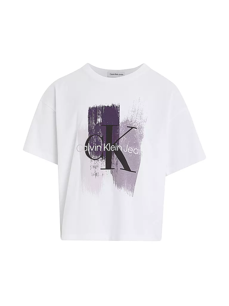 CALVIN KLEIN JEANS | Mädchen T-Shirt | weiss