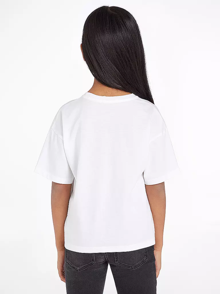 CALVIN KLEIN JEANS | Mädchen T-Shirt | weiss