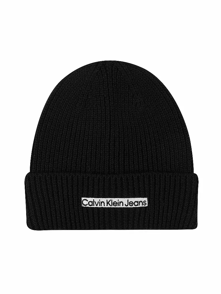 CALVIN KLEIN JEANS | Mütze - Haube  | schwarz