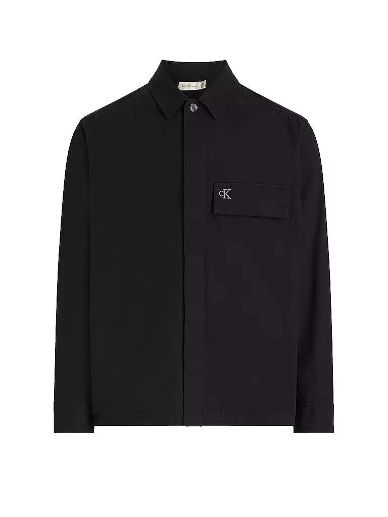 CALVIN KLEIN JEANS | Overshirt | schwarz