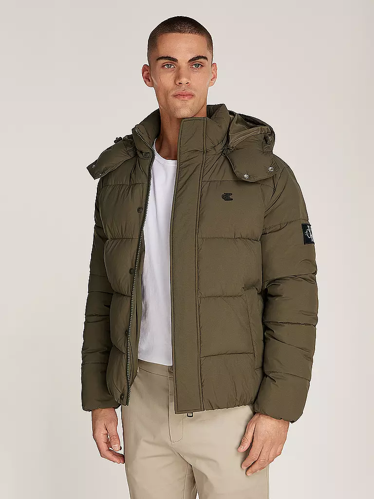 CALVIN KLEIN JEANS | Steppjacke | olive