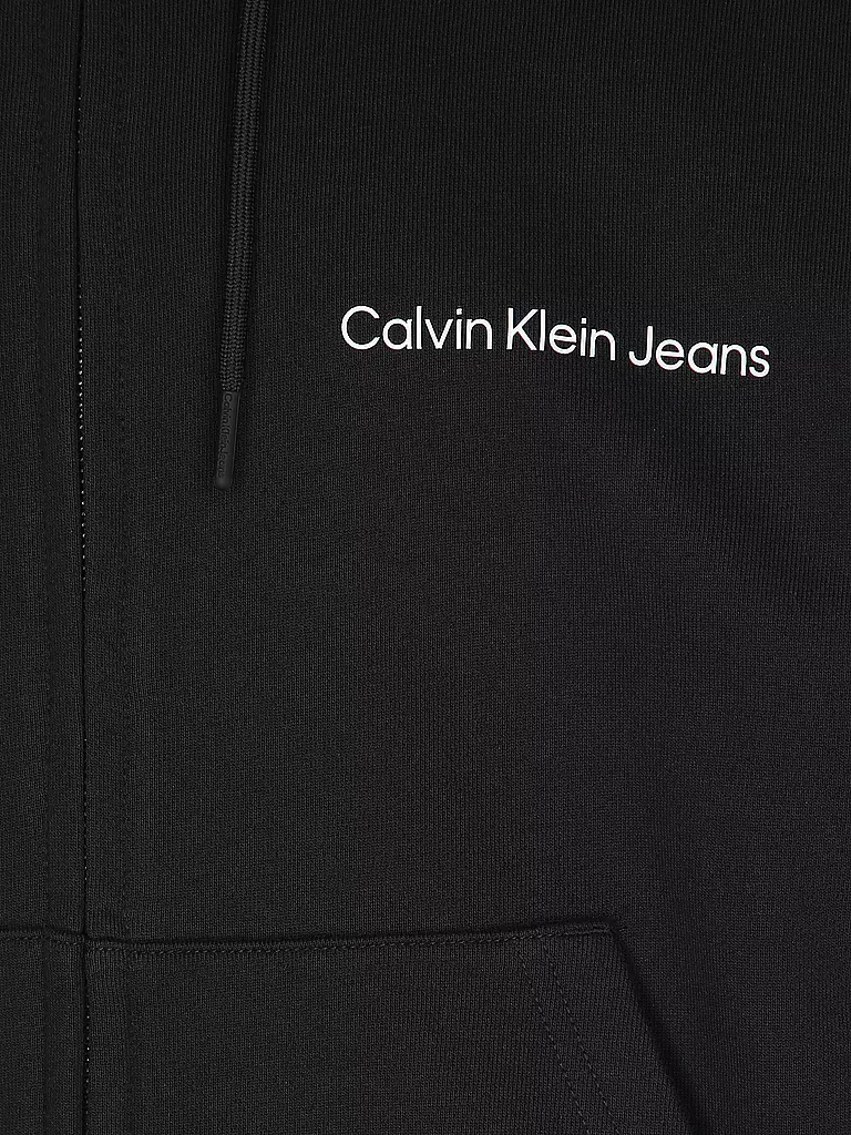 CALVIN KLEIN JEANS | Sweatjacke | schwarz