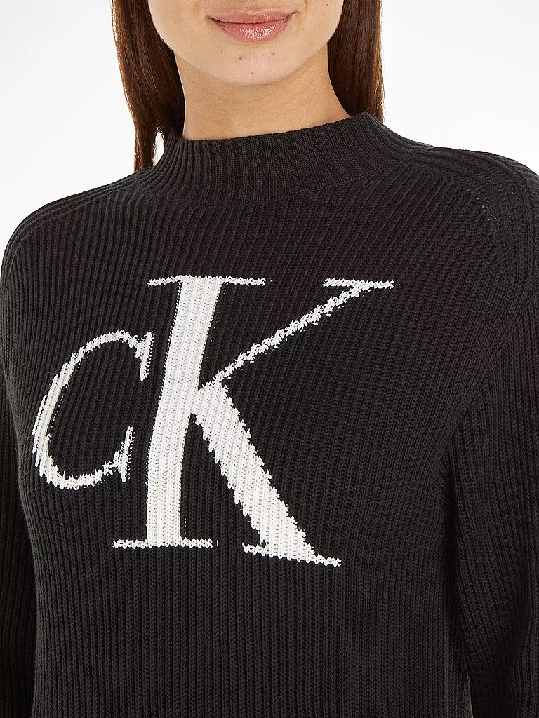 CALVIN KLEIN JEANS | Sweatkleid | schwarz