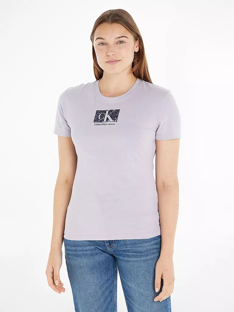 CALVIN KLEIN JEANS | T-Shirt  | lila