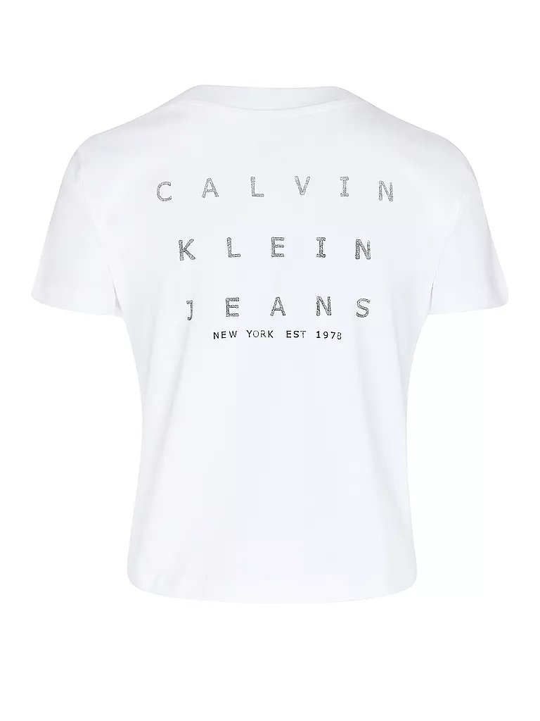 CALVIN KLEIN JEANS | T-Shirt  | weiss