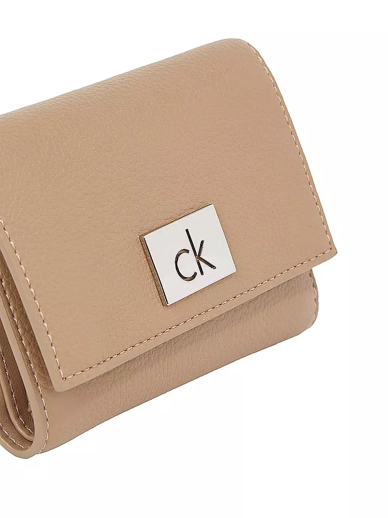 CALVIN KLEIN | Geldbörse CK PLAQUE Small | schwarz