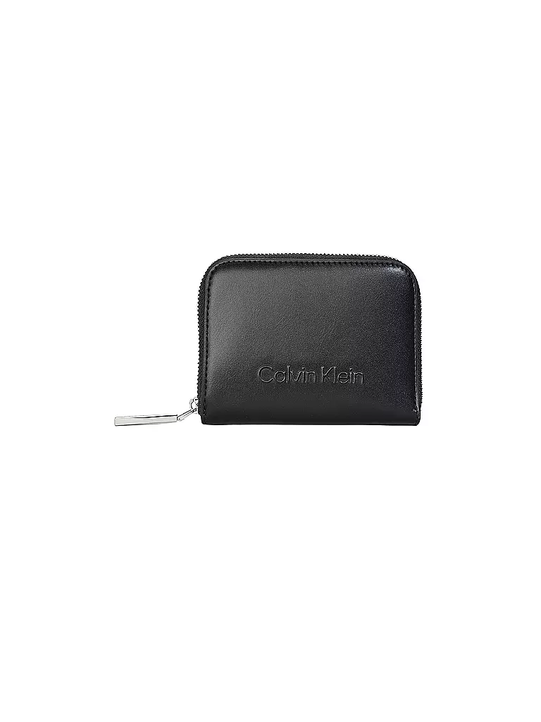 CALVIN KLEIN | Geldbörse EMBOSSED | schwarz