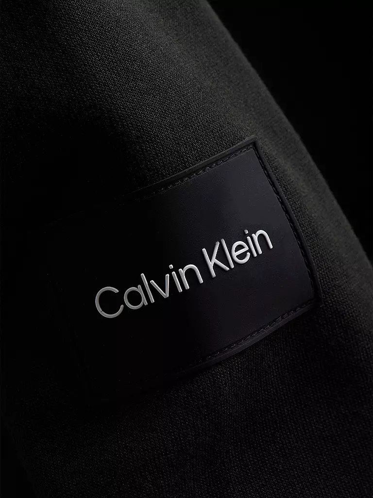 CALVIN KLEIN | Kapuzensweater - Hoodie  | schwarz