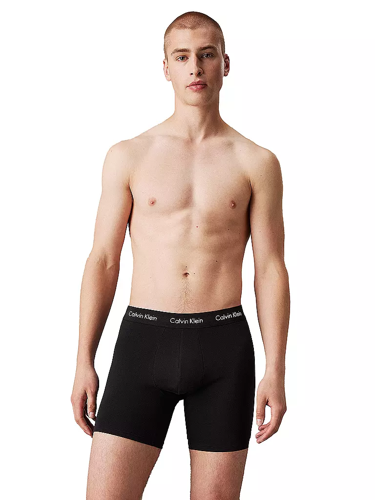 CALVIN KLEIN | Pants 3er Pkg. black | schwarz