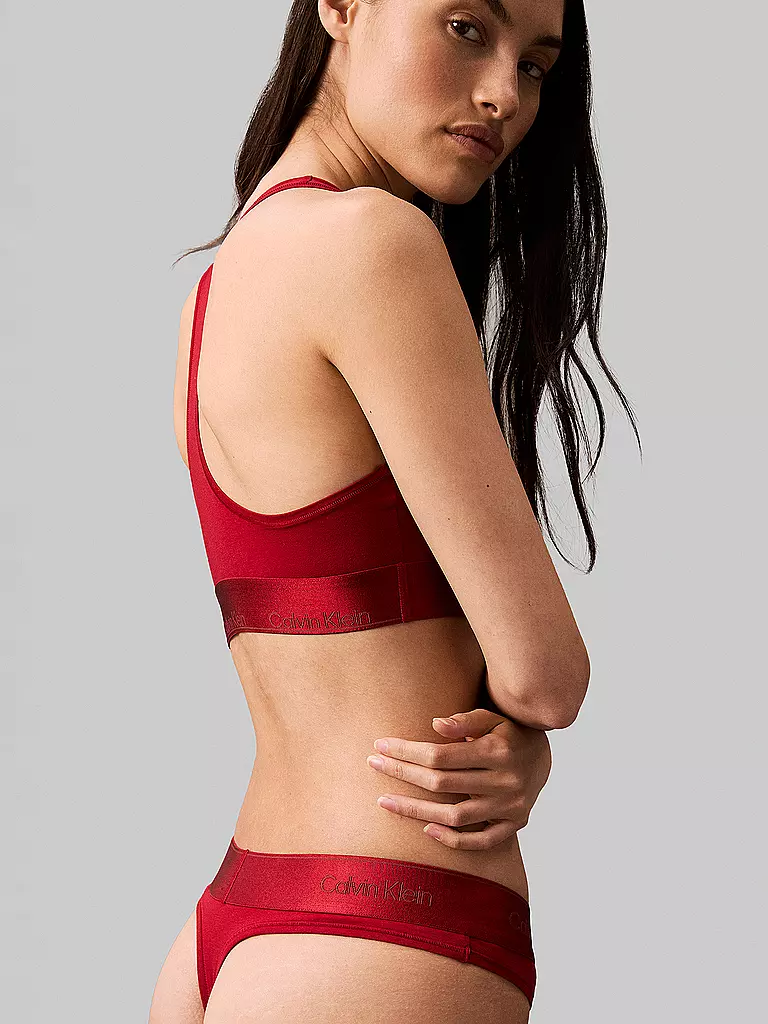 CALVIN KLEIN | String red | rot