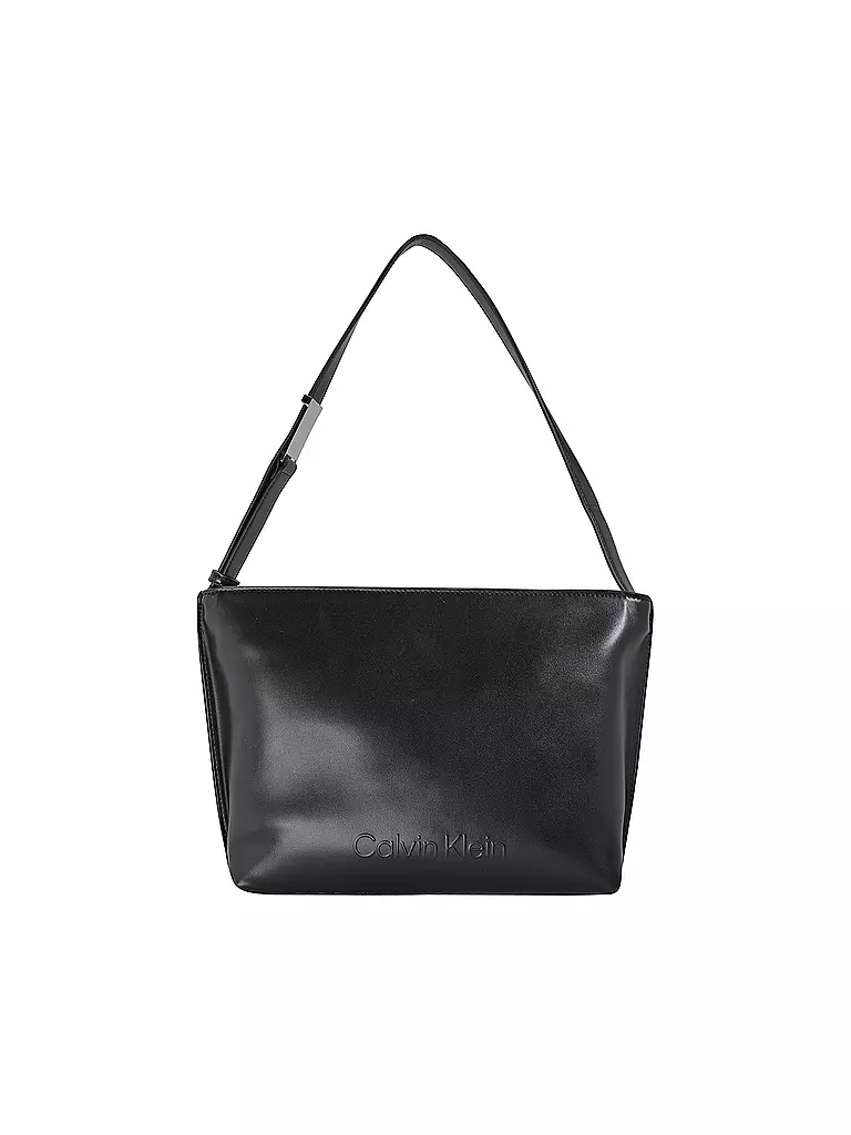 CALVIN KLEIN | Tasche - Hobe EMBOSSED Medium  | schwarz