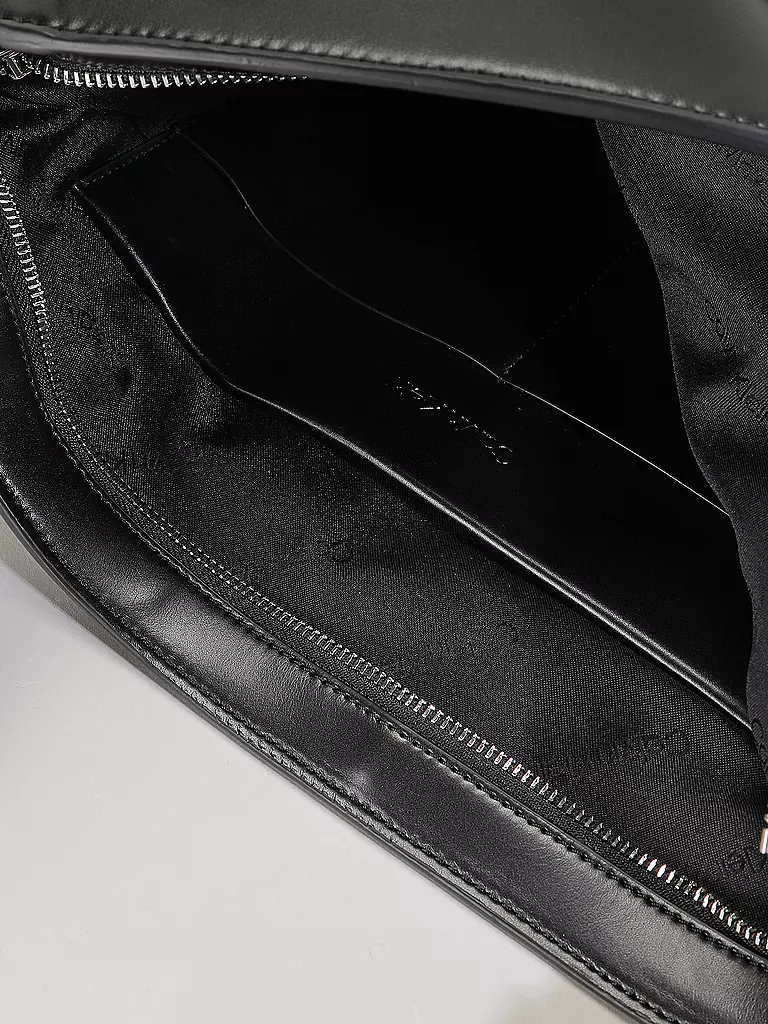 CALVIN KLEIN | Tasche - Hobe EMBOSSED Medium  | schwarz