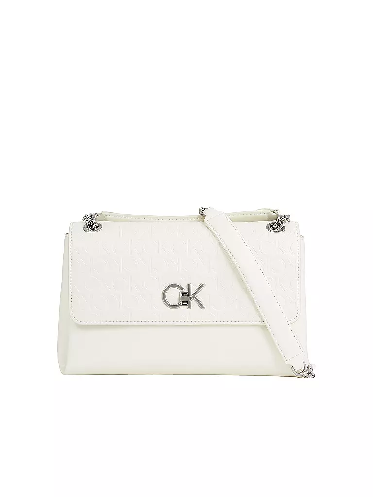 CALVIN KLEIN | Tasche - Umhängetasche RE-LOCK | weiss