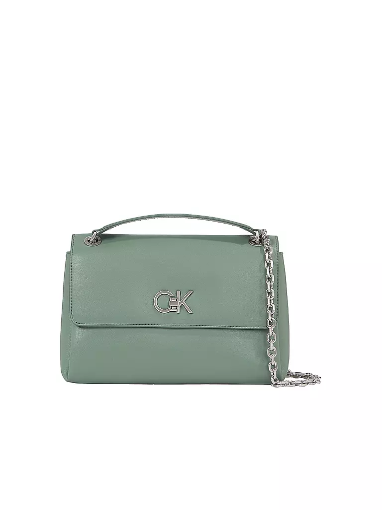 CALVIN KLEIN | Tasche - Umhängetasche RE-LOCK | hellgrün