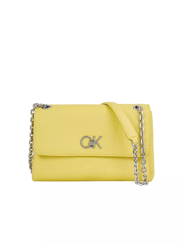 CALVIN KLEIN | Tasche - Umhängetasche RE-LOCK | gelb