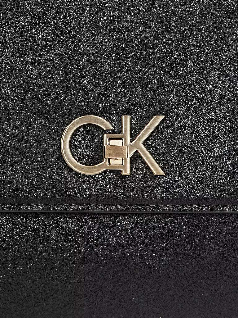 CALVIN KLEIN | Tasche - Umhängetasche RE-LOCK | schwarz