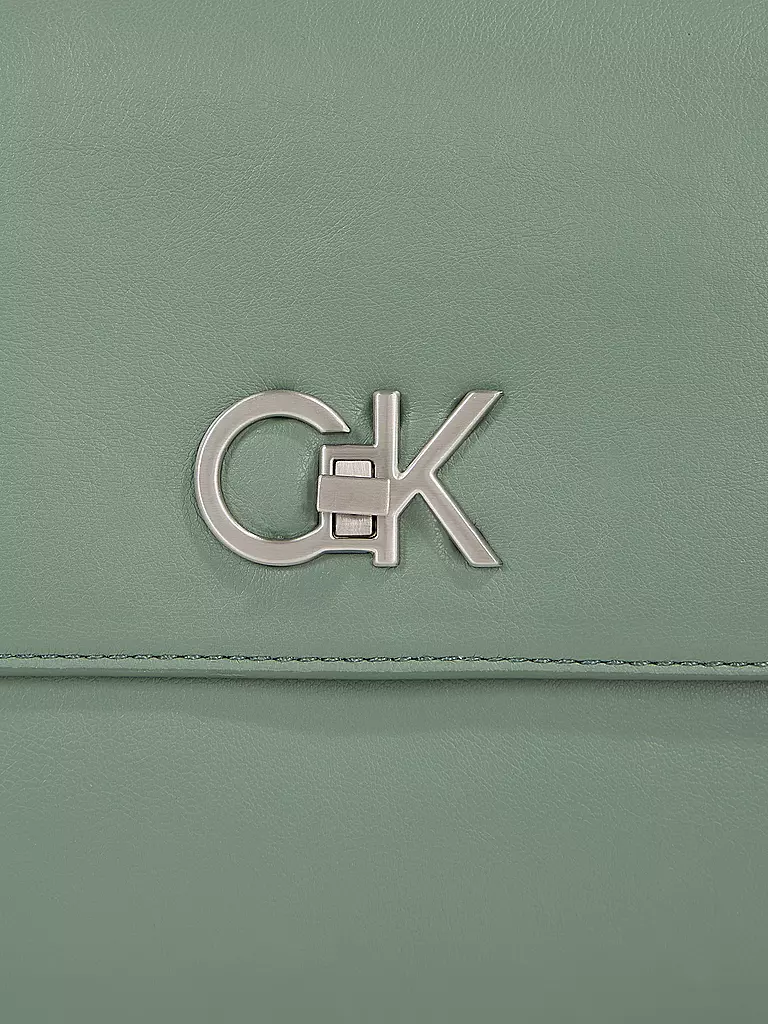 CALVIN KLEIN | Tasche - Umhängetasche RE-LOCK | hellgrün