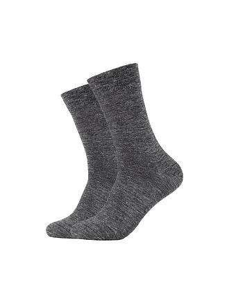 CAMANO | Socken 2-er Pgk. grey