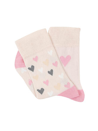 CAMANO | Mädchen Socken 2er Pkg silver peony